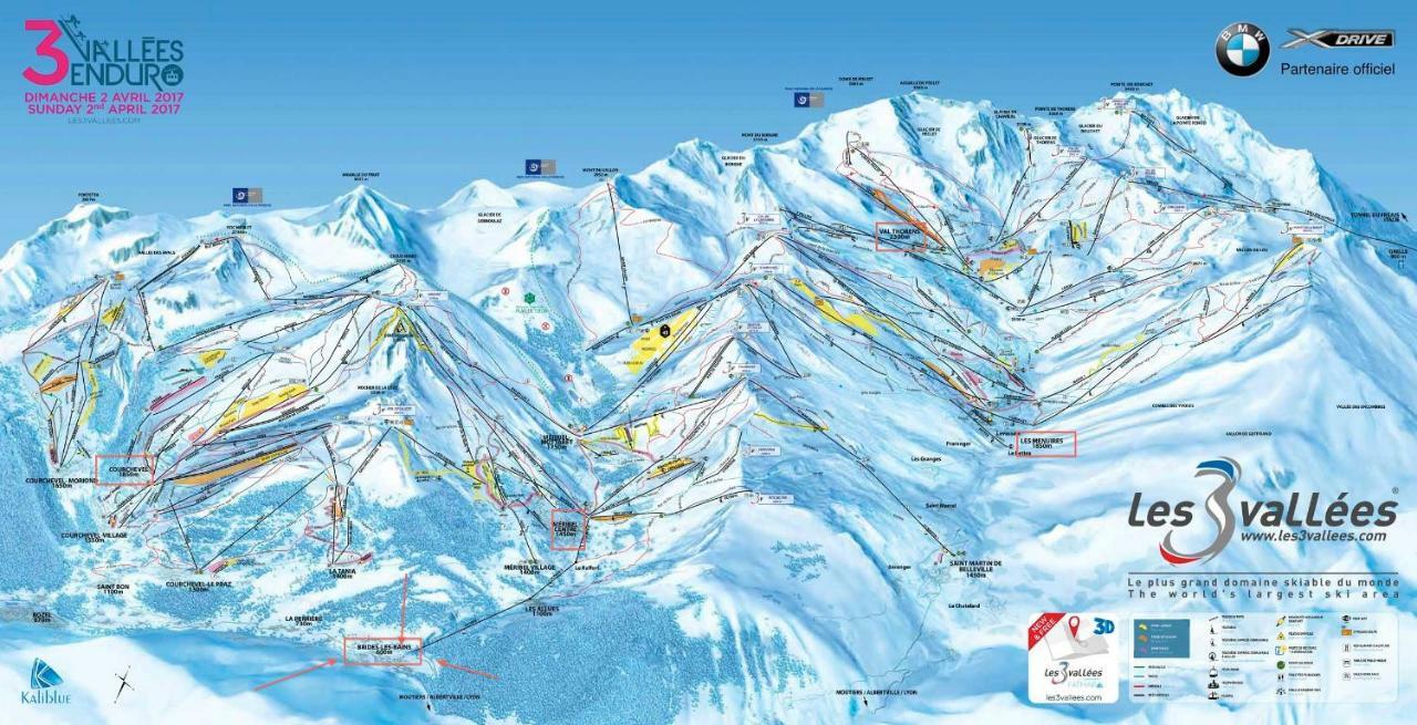 Studio Cosy Le Royal Ski 3 Vallees ブリッド・レ・バン エクステリア 写真